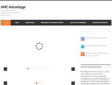 Tablet Screenshot of amcadvantage.com